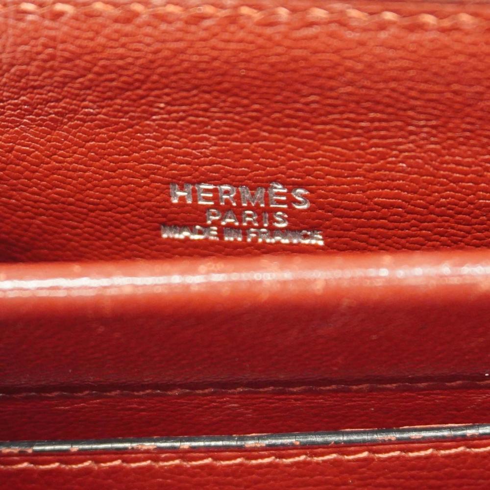 Hermes Shoulder Bag Cabana E Stamp Togo Rouge Ash Women's - Picture 5 of 11